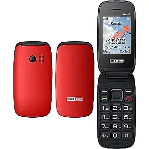 Мобилен телефон MAXCOM MM817 Dual SIM Red