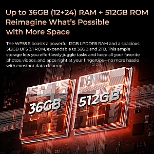 Oukitel WP55 S 6.6" 512GB/12GB 11000mAh Orange