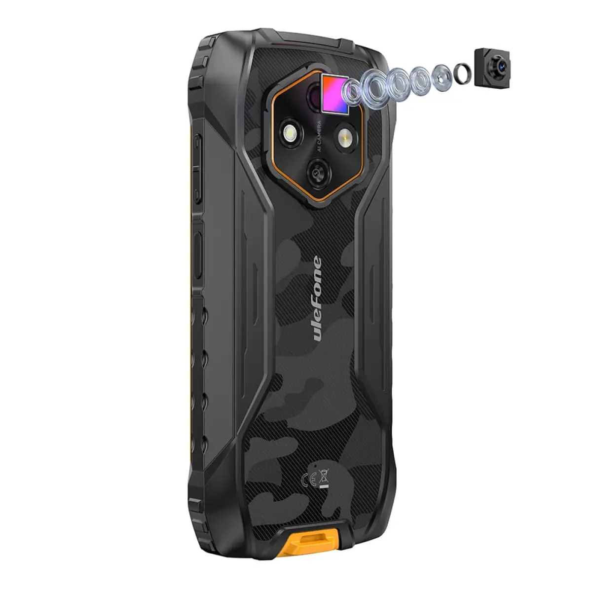 Ulefone RugKing 4 Pro 6.56" 4G 128GB/8GB 10200mAh DS Orange 8