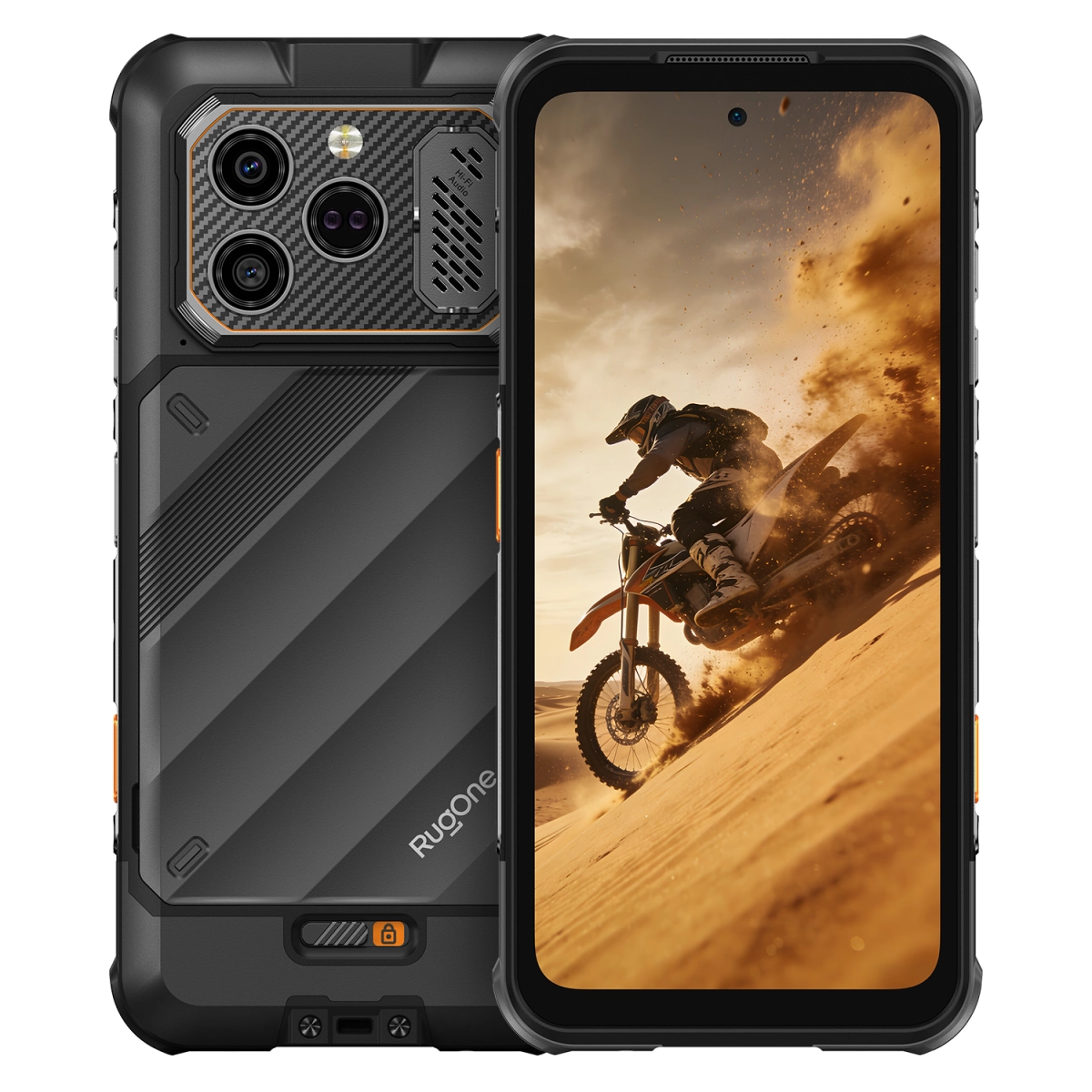 RugOne Xever 8 6.5" 4G 128GB/8GB 4800 mAh DS Black 1