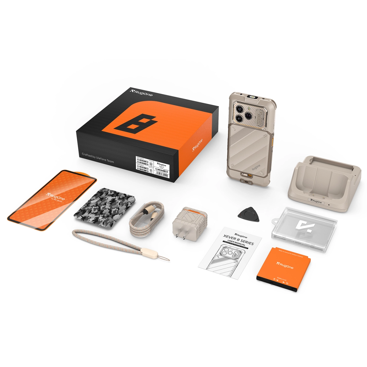 RugOne Xever 8 6.5" 4G 256GB/8GB 4800 mAh DS Sand 8