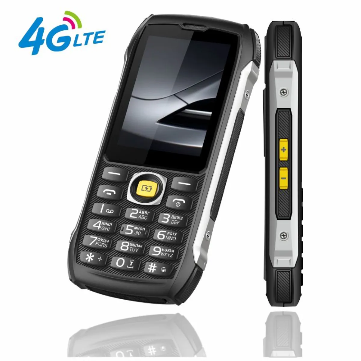 HP289X – 4G удароустойчив телефон с бутони, IP68, SOS бутон и Power Bank 1
