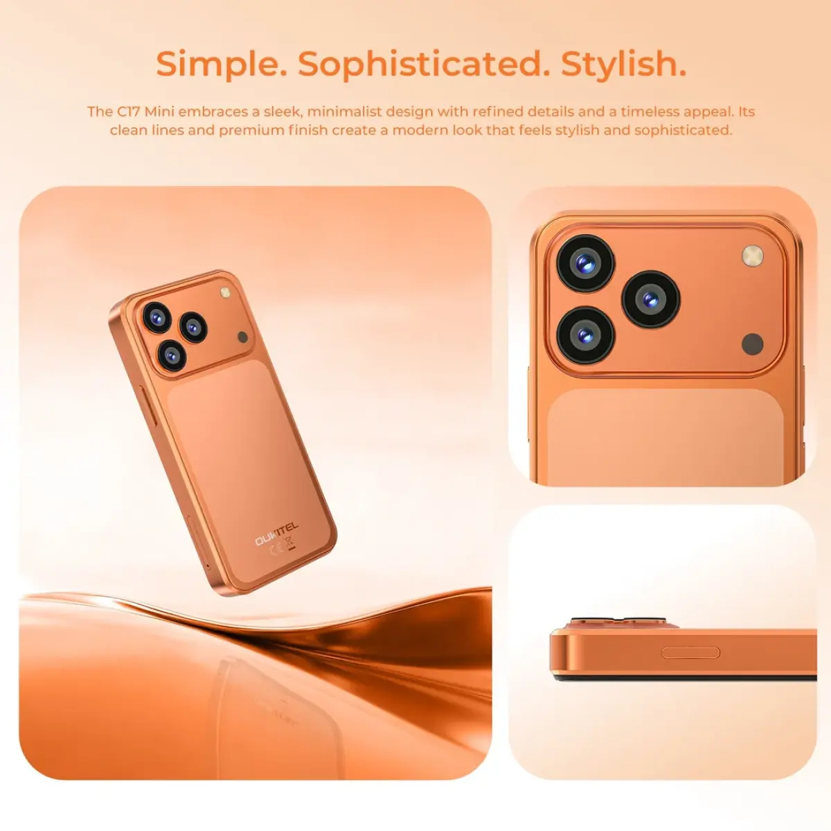 Oukitel C17 Mini 4G 4" 32GB/3GB 2300mAh Orange 4