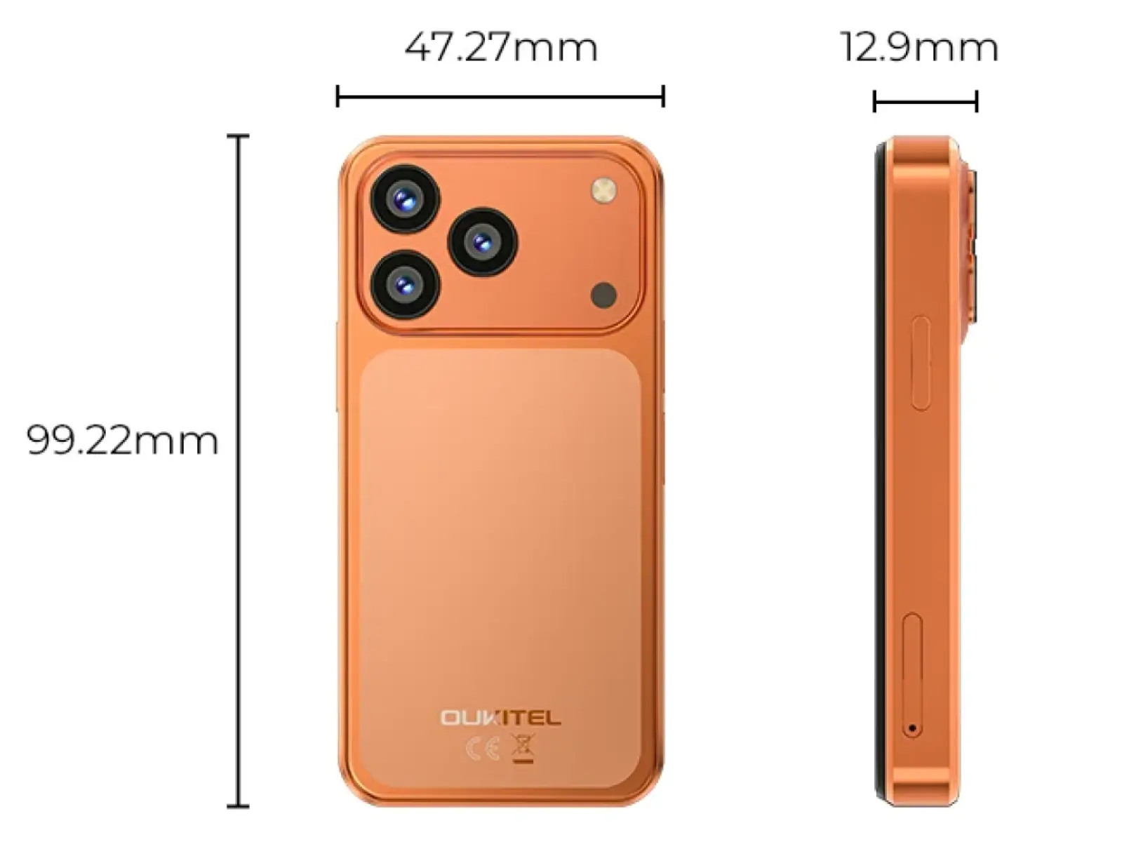 Oukitel C17 Mini 4G 4" 32GB/3GB 2300mAh Orange 6